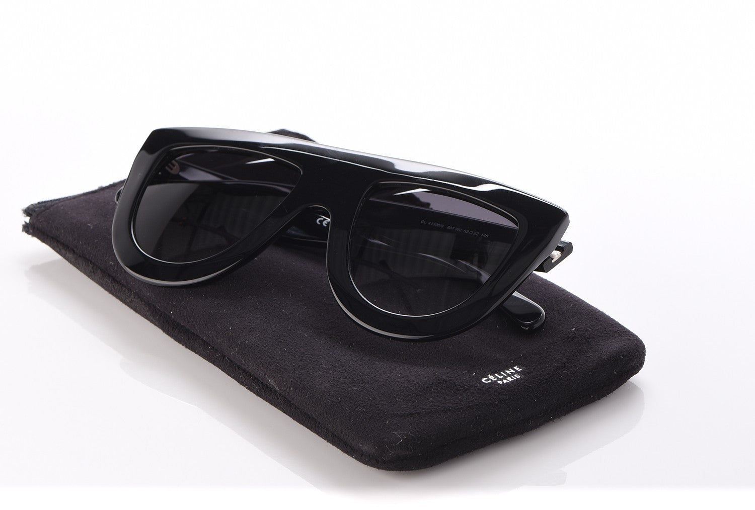Celine Andrea Sunglasses CL 41398/S Black 8 of 8