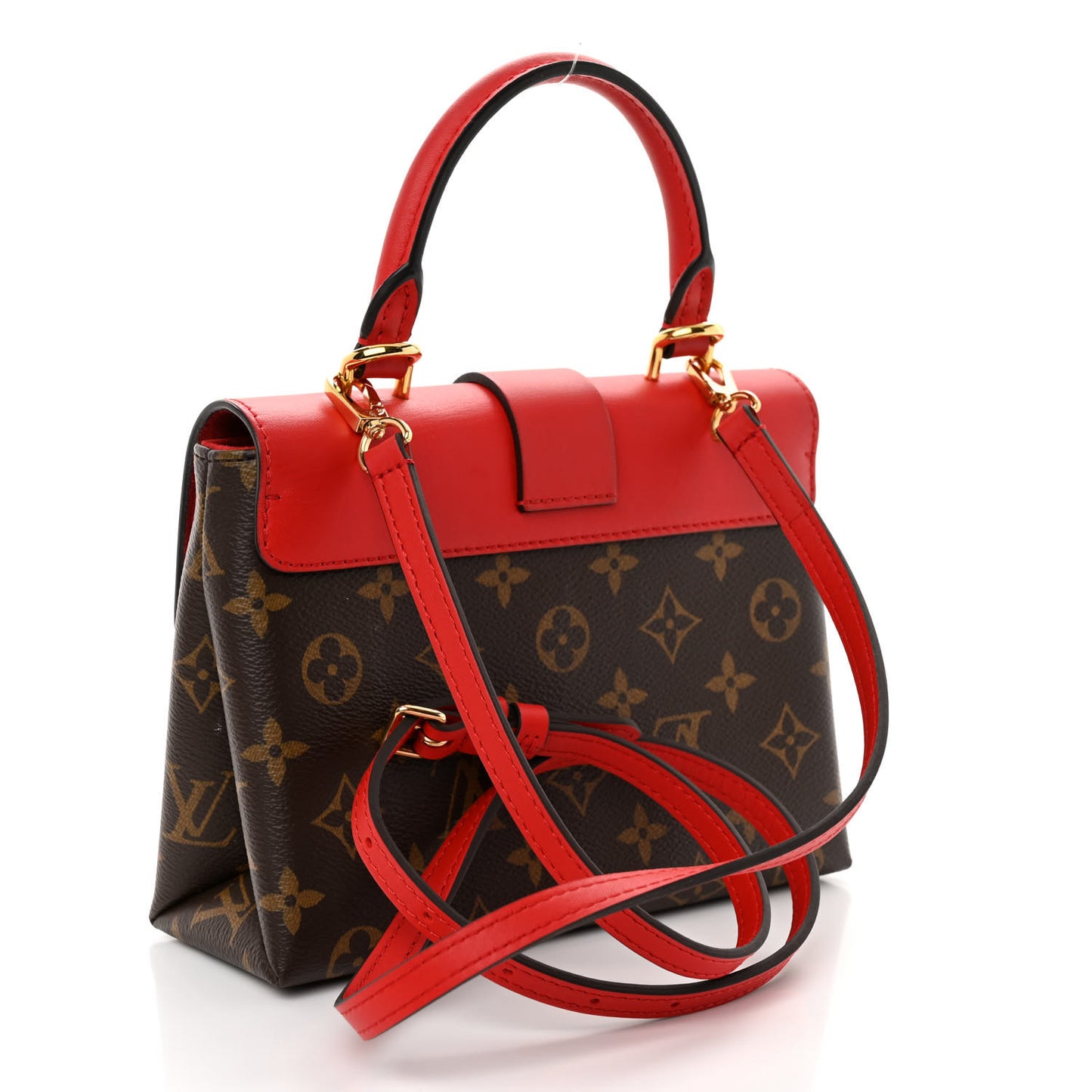 Monogram Locky BB Coquelicot