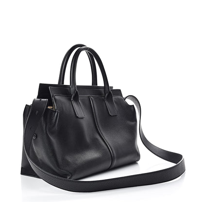 Chloe Grained Calfskin Medium Cate Satchel Black 3 of 10