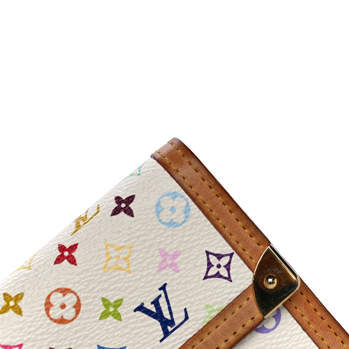 Monogram Multicolor Porte Tresor International Wallet White