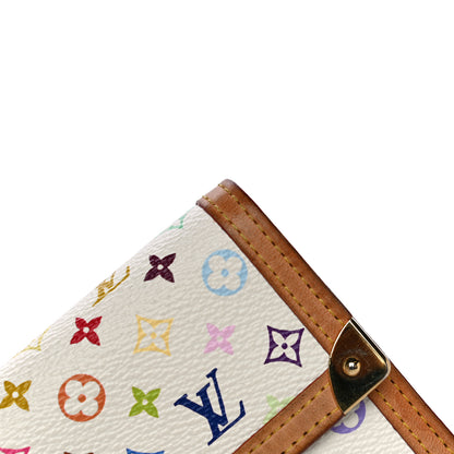 Louis Vuitton Monogram Multicolor Porte Tresor International Wallet White 21 of 23