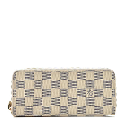 Louis Vuitton Damier Azur Clemence Wallet 1 of 11