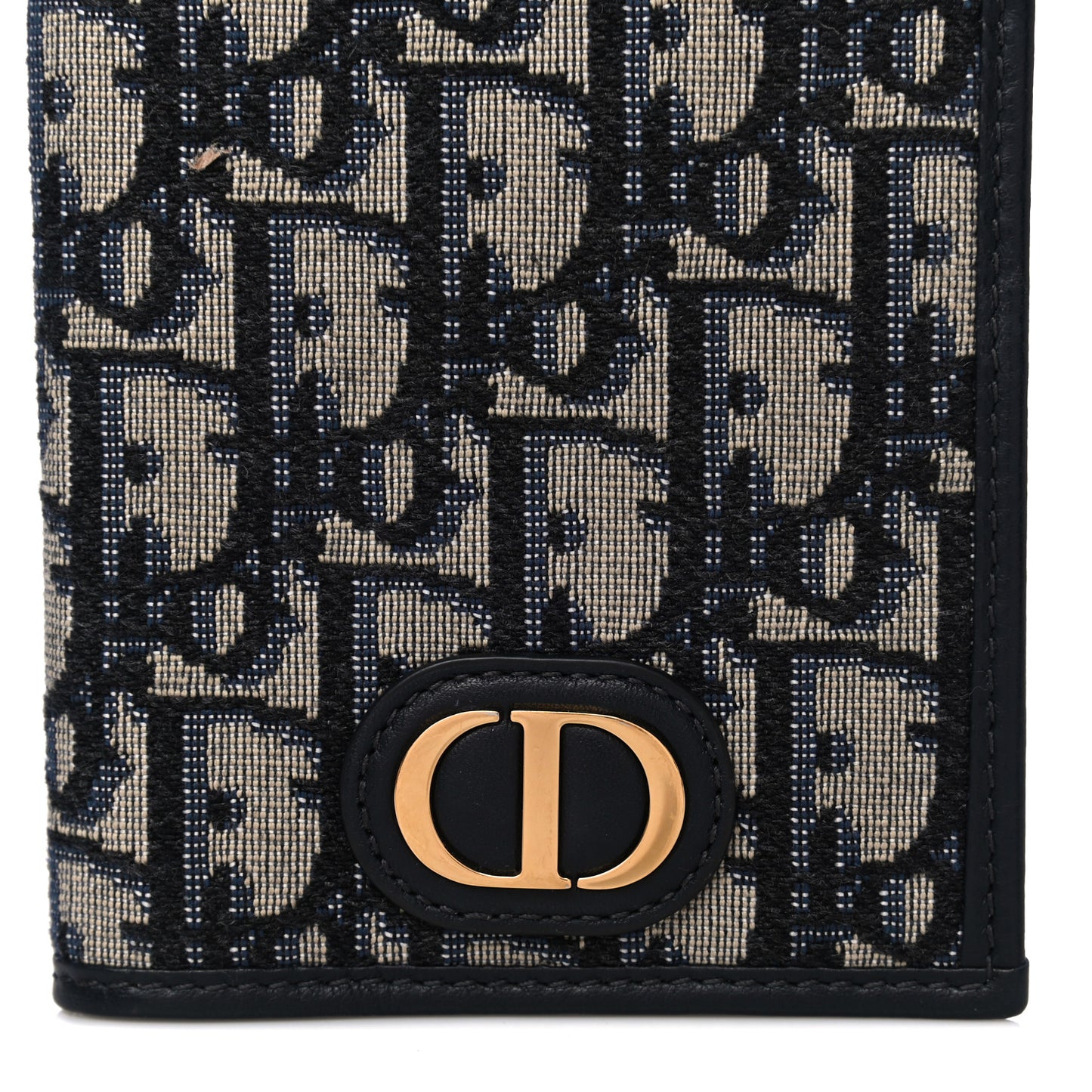Oblique 30 Montaigne Passport Holder Blue