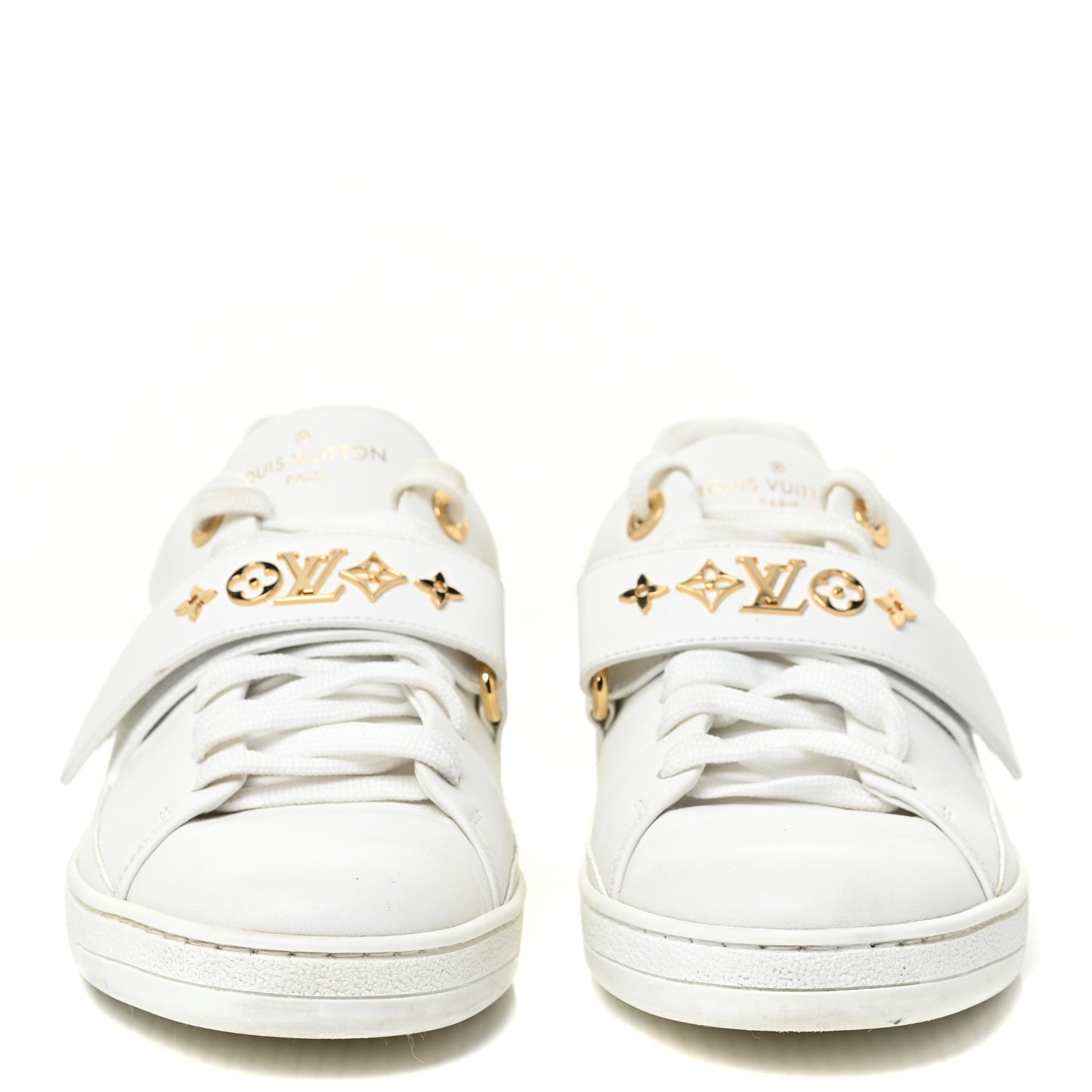 Louis Vuitton Calfskin Front Row Sneaker 38 White 2 of 20