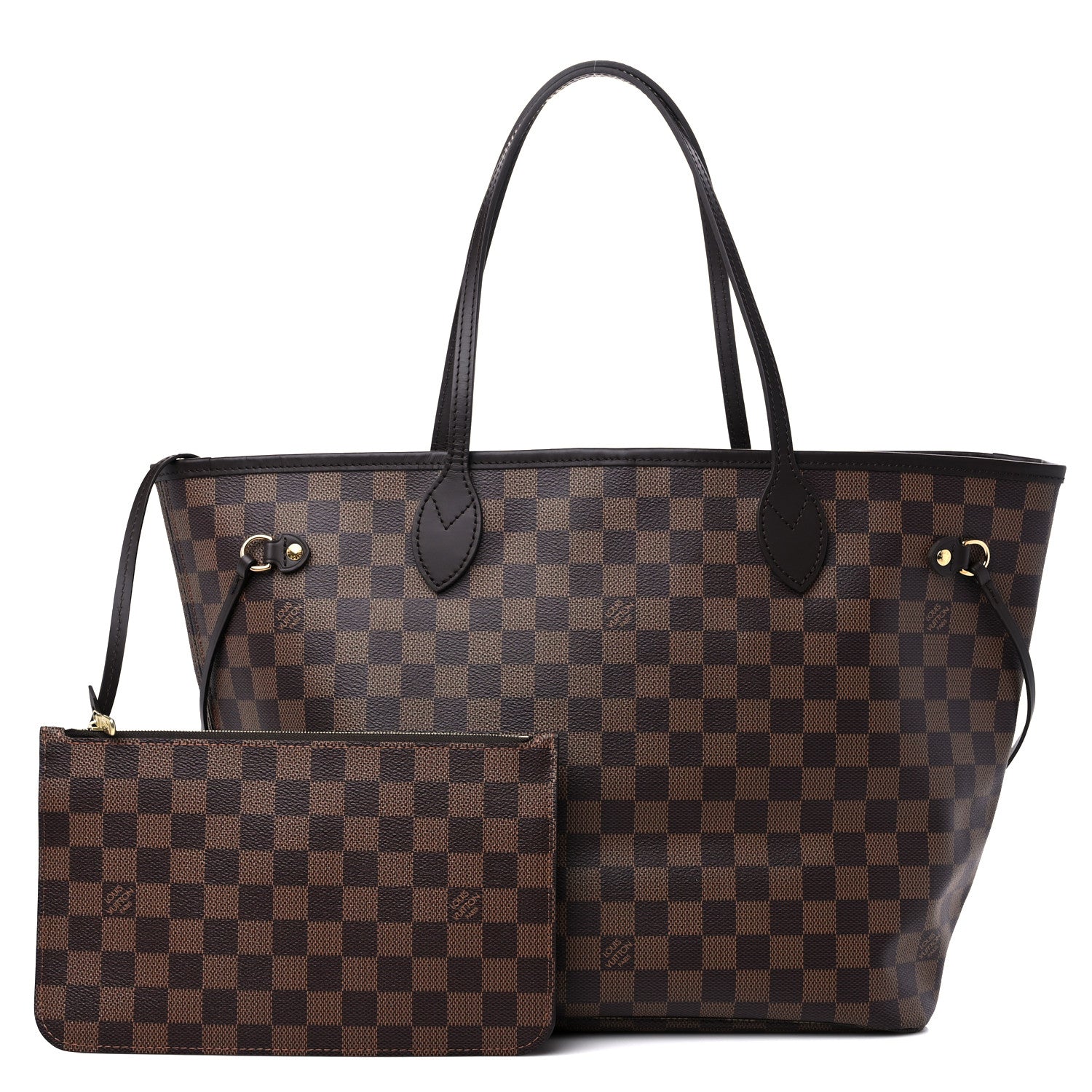 Louis Vuitton Damier Ebene Neo Neverfull MM 3 of 9