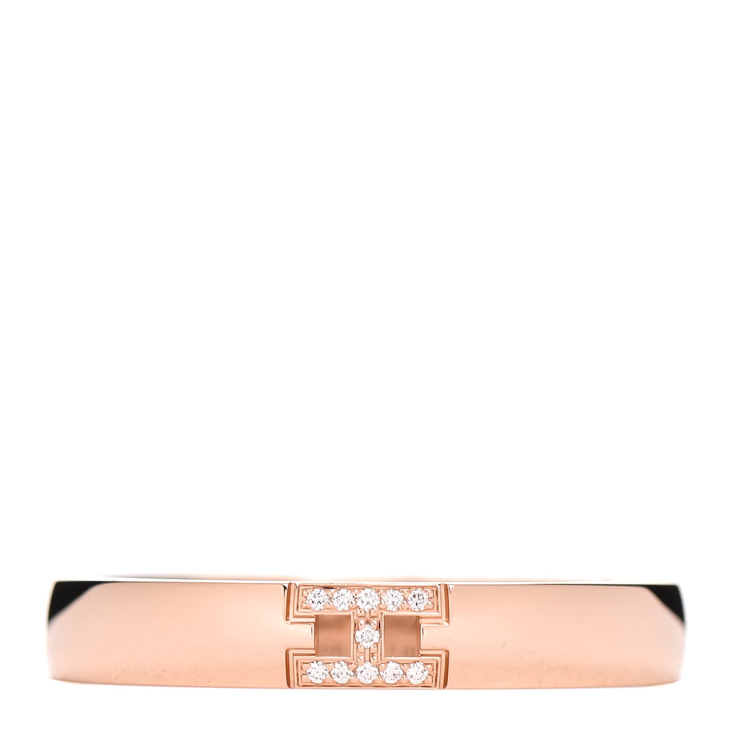 18K Rose Gold Diamond Ever Herakles Wedding Band Ring 62 10