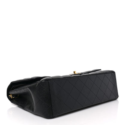 Chanel Caviar Quilted Maxi Double Flap Black 4 of 8