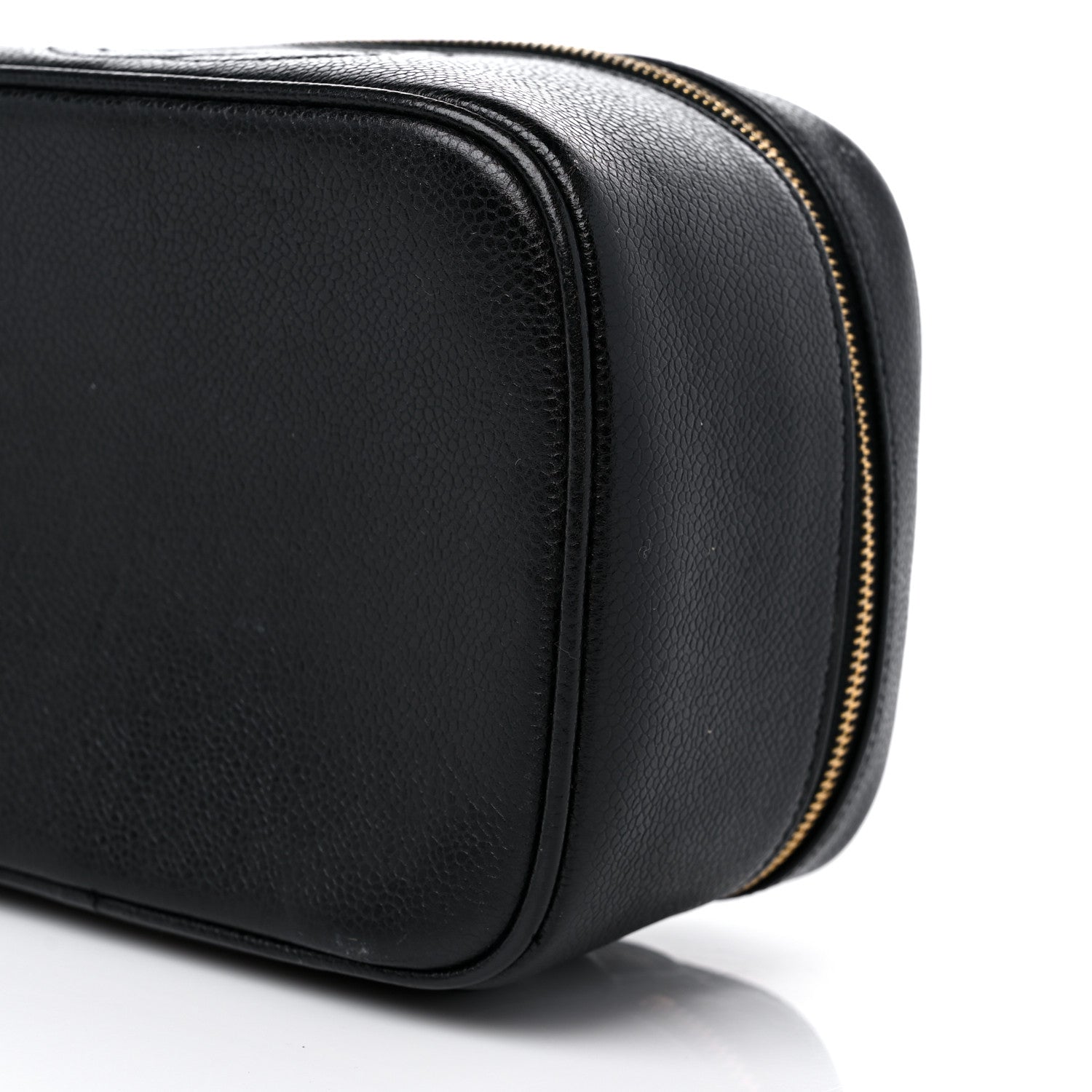 Chanel Caviar Vanity Cosmetic Case Black 10 of 15