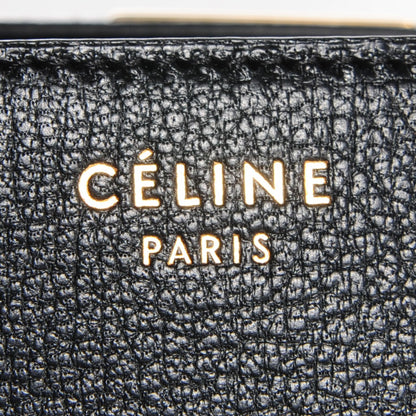 Celine Goatskin Medium Classic Box Flap Bag Black 7 of 8