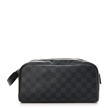 Louis Vuitton Damier Graphite Dopp Kit Toilet Pouch 1 of 10