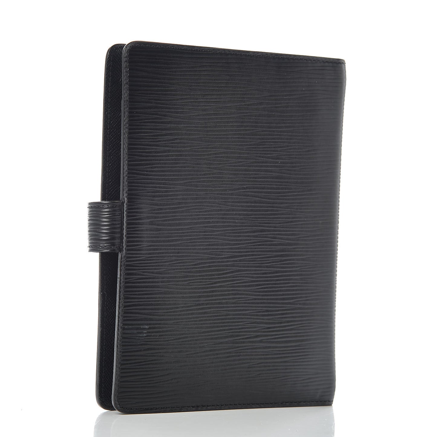 Epi Medium Ring Agenda Cover Black