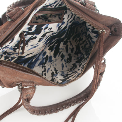 Balenciaga Metallic Craquele Calfskin Classic Hardware First Bronze 5 of 7