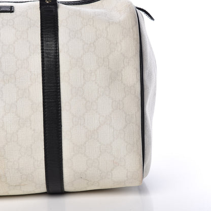 Gucci GG Plus Monogram Medium Joy Boston White Black 16 of 27