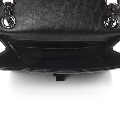Chanel Aged Calfskin Chevron Quilted 2.55 Reissue Mini Flap So Black 5 of 12