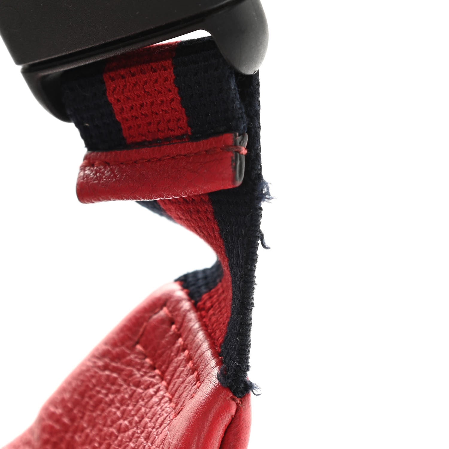 Gucci Grained Calfskin Logo Belt Bag Hibiscus Red 16 of 16