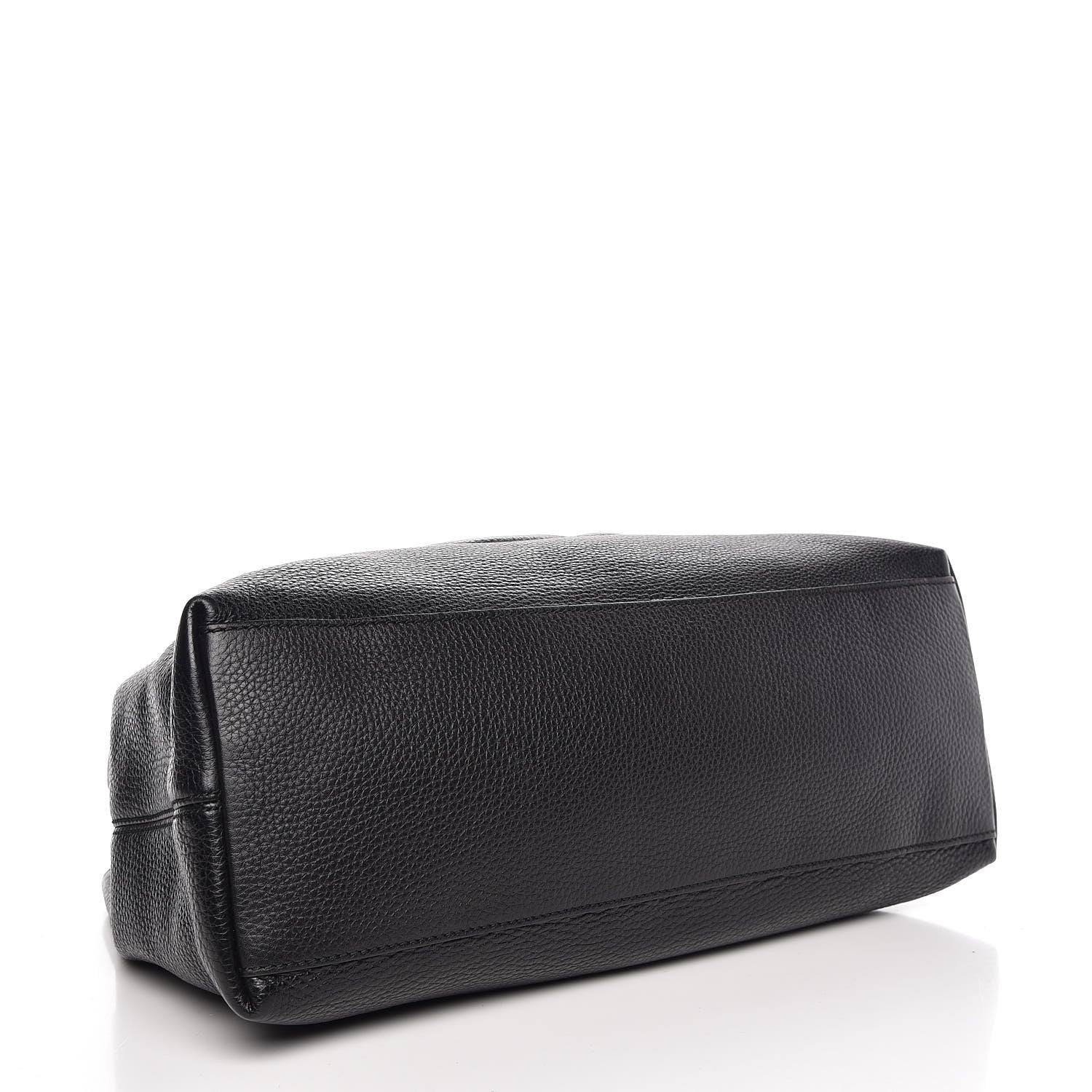 Gucci Pebbled Calfskin Medium Soho Chain Shoulder Bag Black 4 of 7