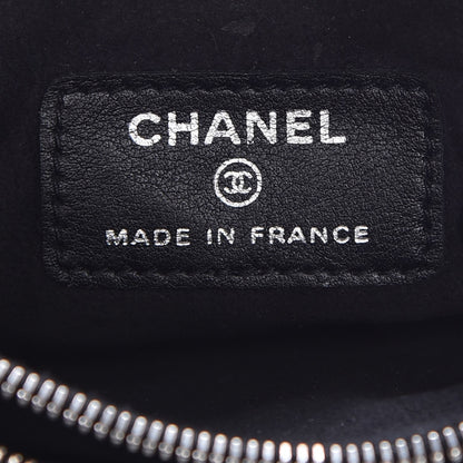 Chanel Lambskin Quilted Mini Phone Holder Clutch Black 6 of 7