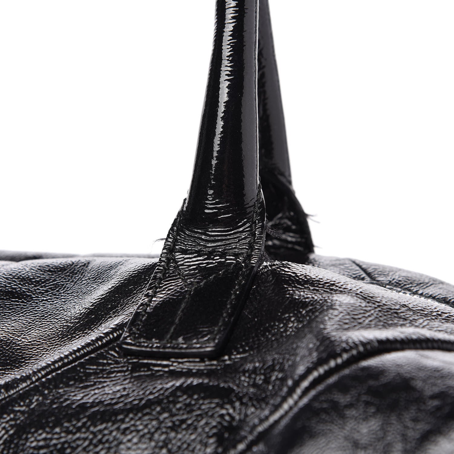 Saint Laurent Textured Patent Medium Easy Y Bag Black 16 of 16