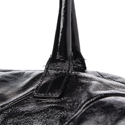 Saint Laurent Textured Patent Medium Easy Y Bag Black 16 of 16