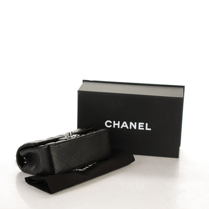 Chanel Lambskin Quilted Mini Rectangular Flap Black 4 of 7