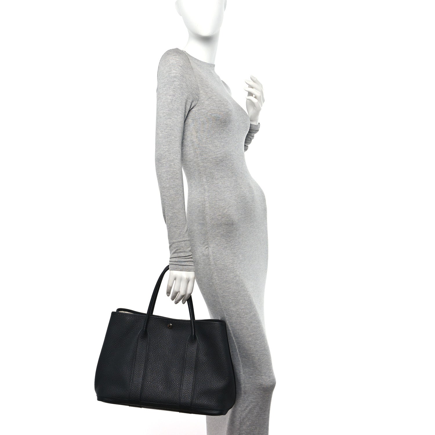 Hermes Negonda Garden Party Tote 36 MM Black 2 of 10