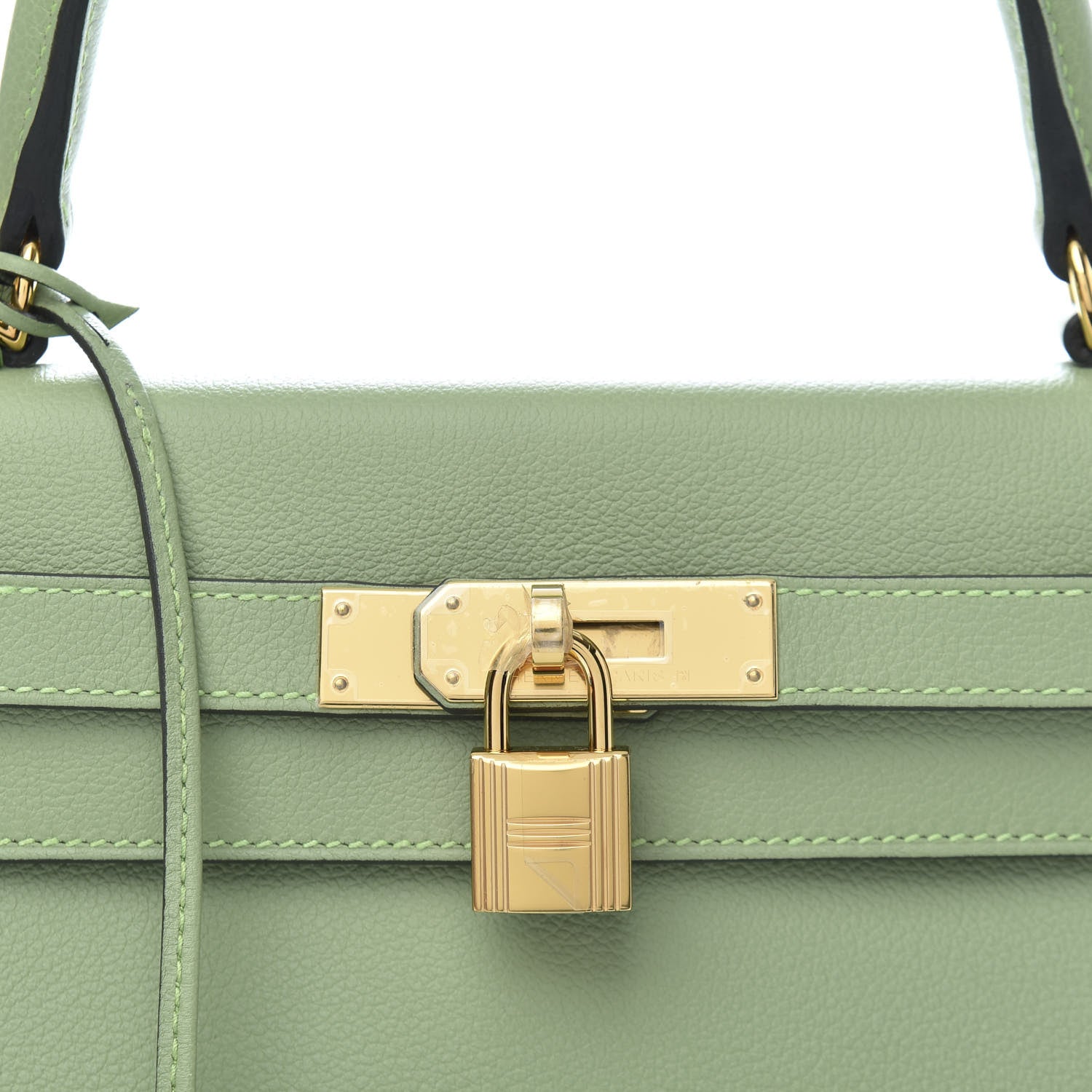Hermes Evercolor Kelly Retourne 28 Vert Criquet 11 of 12
