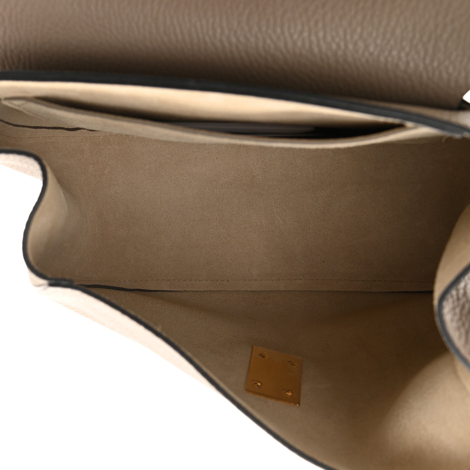 Chloe Grained Lambskin Large Drew Shoulder Bag Motty Grey 5 of 8
