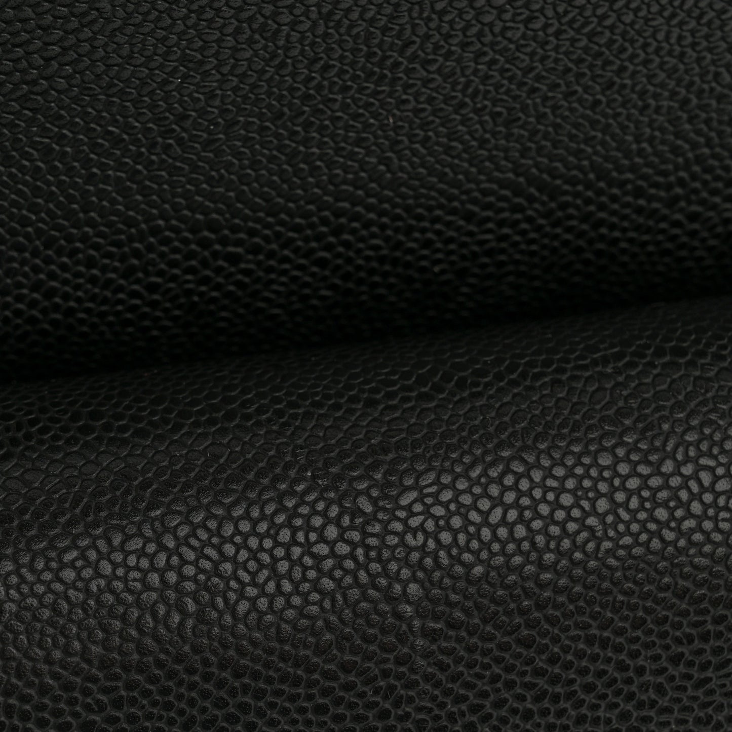 Caviar Quilted Small Double Flap Black