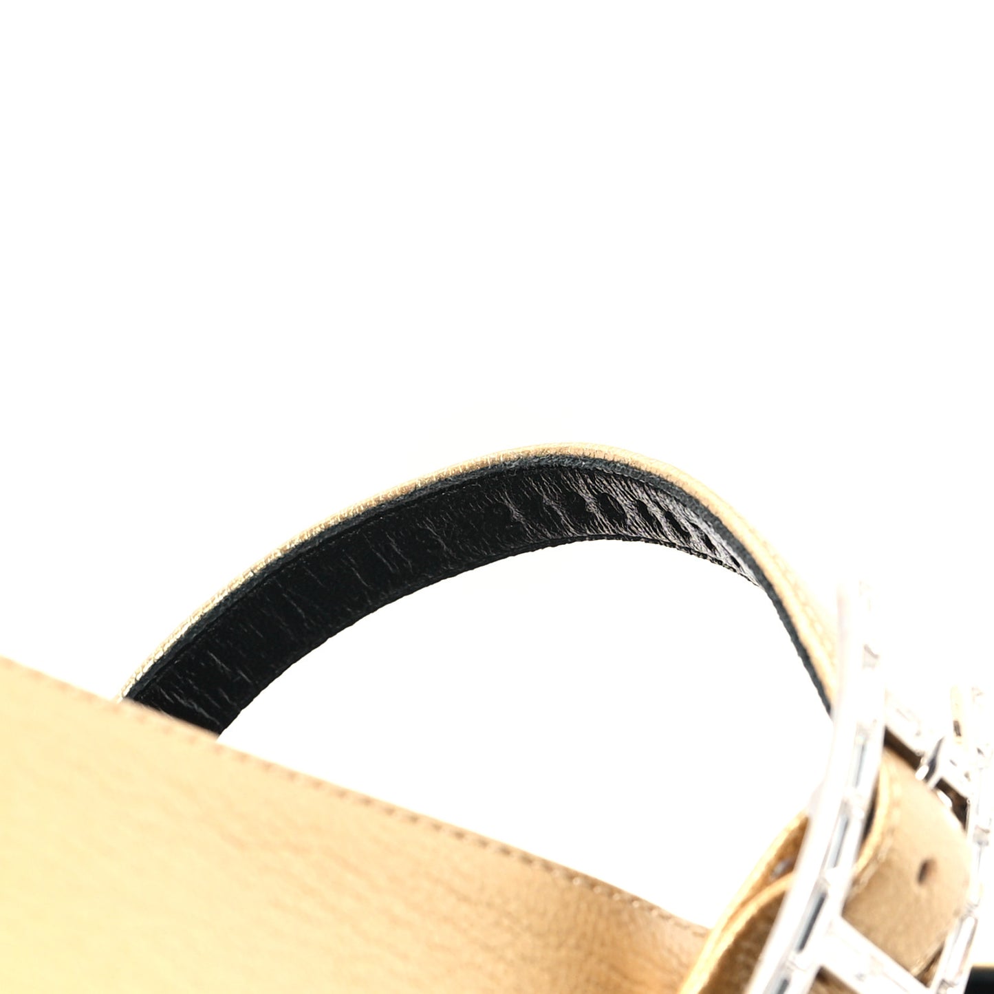 Metallic Goatskin Jane Ballet Flats 39.5 Dore