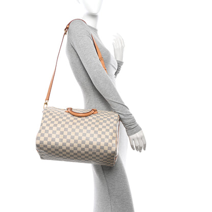 Louis Vuitton LOUIS VUITTON Damier Azur Speedy Bandouliere 35 3 of 13