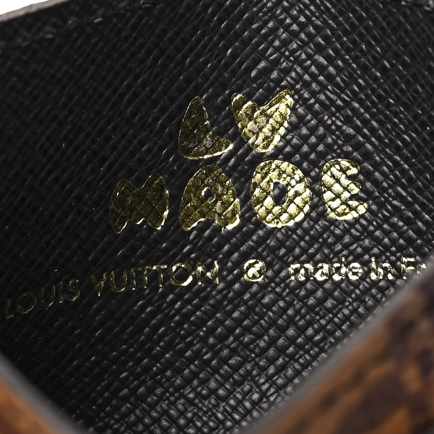 X NIGO Reverse Monogram Double Card Holder
