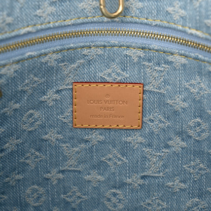 Louis Vuitton Monogram Washed Denim Let Go PM Sky Blue 6 of 10