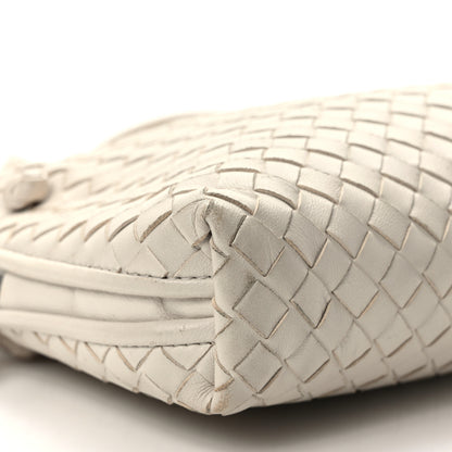 Bottega Veneta Nappa Intrecciato Nodini Crossbody Messenger White 7 of 12