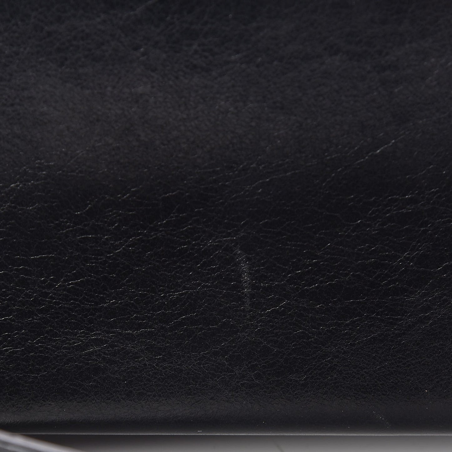 Crackled Lambskin 30 Montaigne Box Bag Black