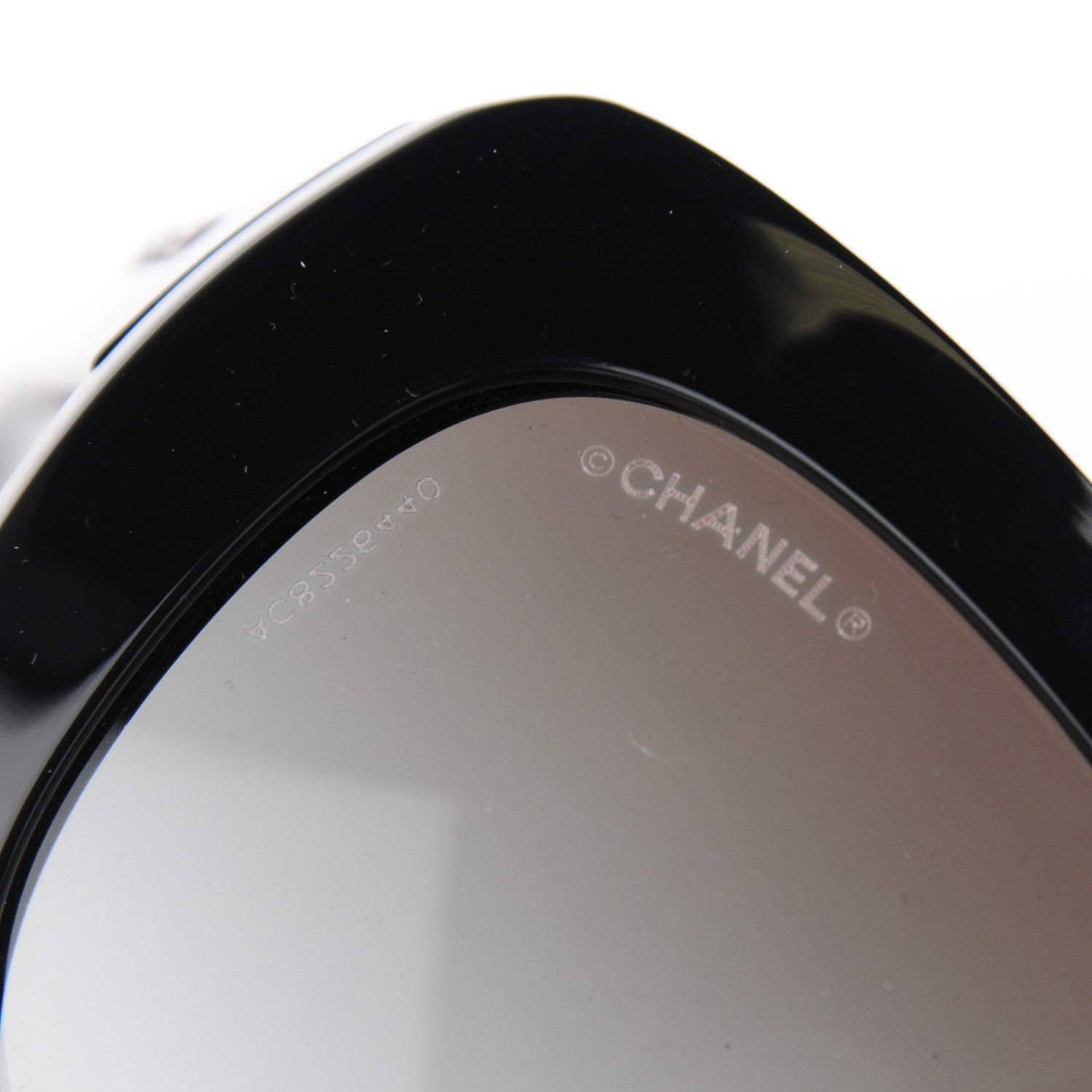 Chanel Freshwater Cultured Pearl Cat Eye Sunglasses 6038H Black 7 of 8