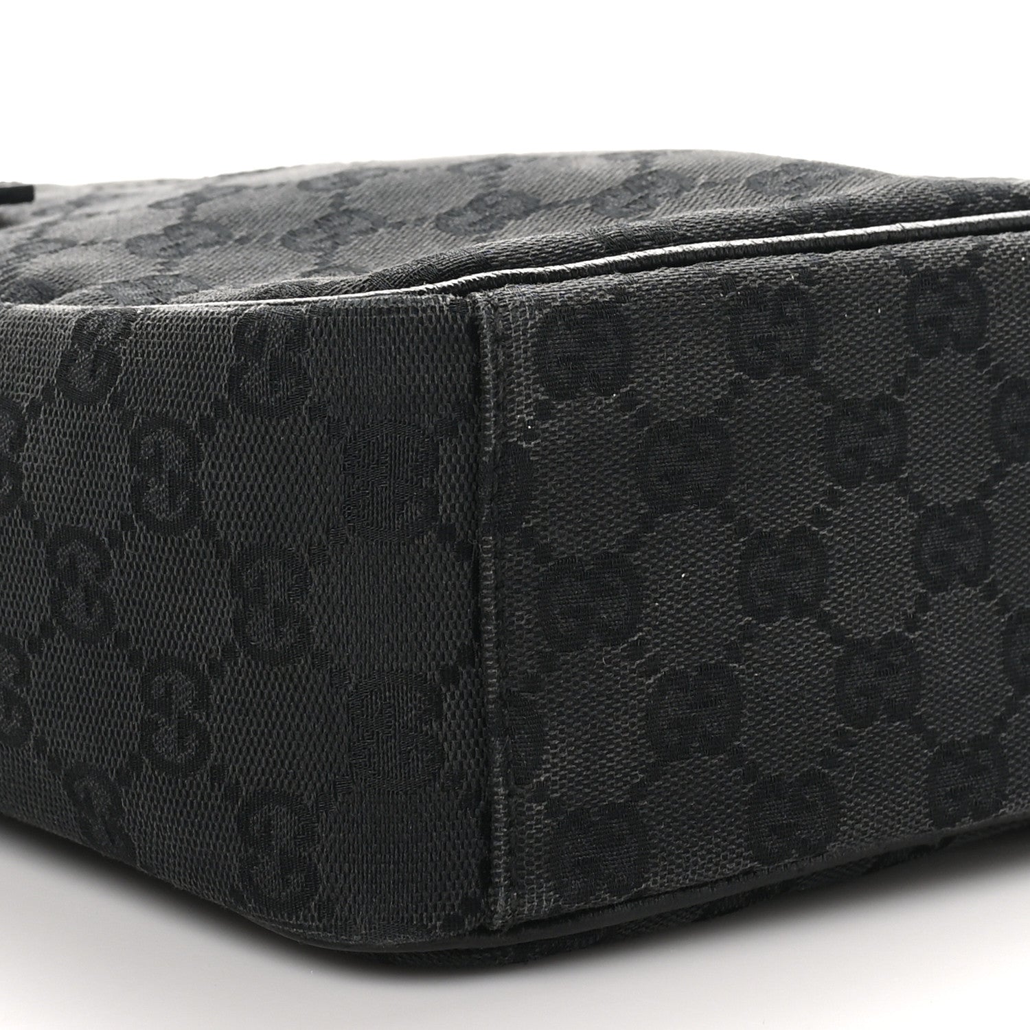 Gucci GG Monogram Flight Small Crossbody Bag Black 9 of 10