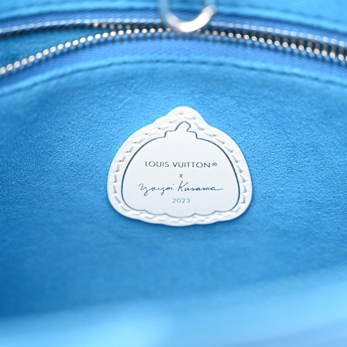 LV X YK Empreinte Monogram Giant Onthego PM Blue White
