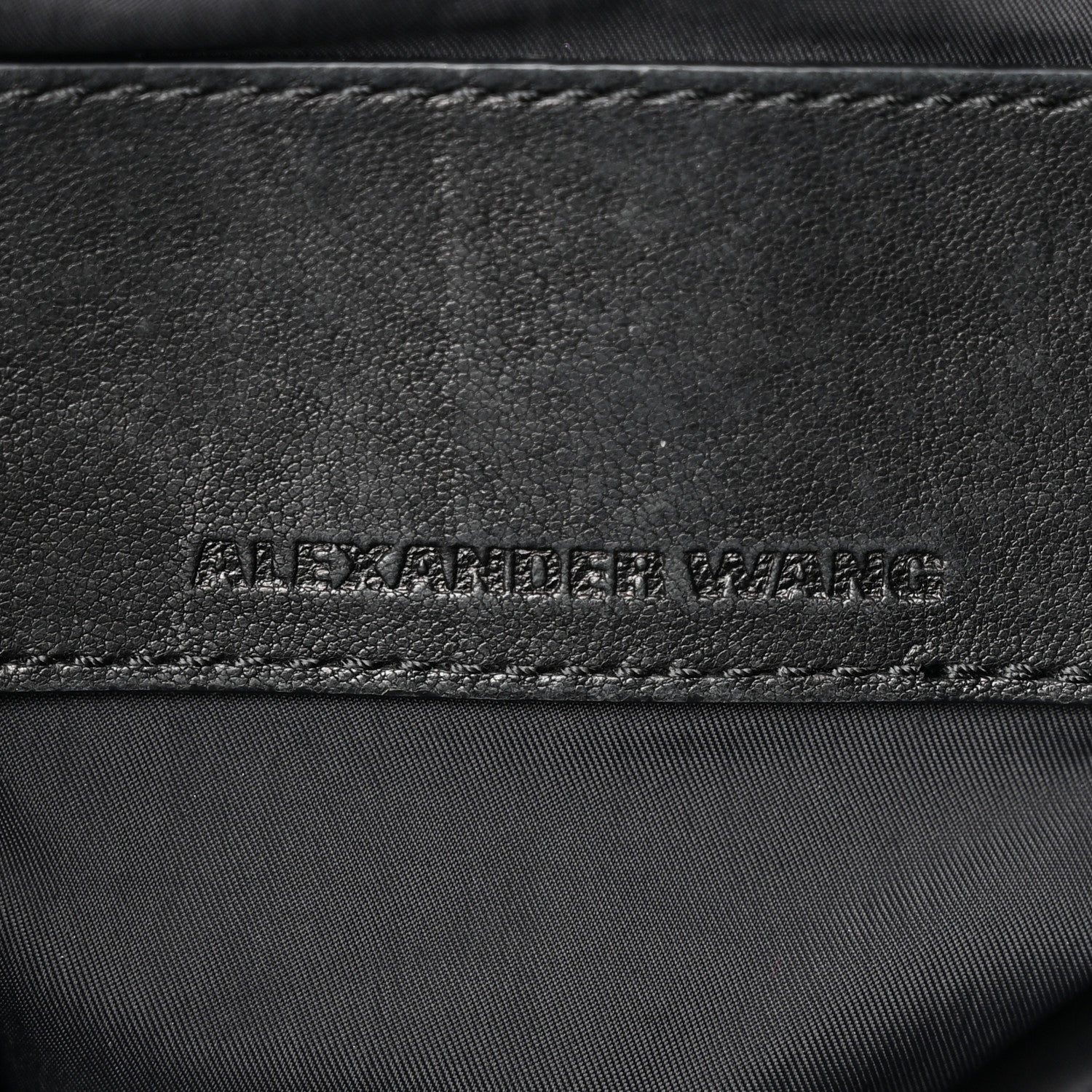 Alexander Wang Lambskin Marti Backpack Bag Washed Black Rhodium Hardware 6 of 13