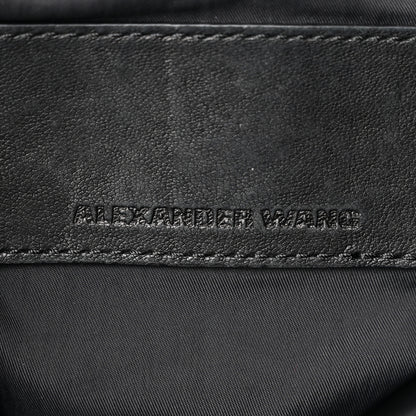 Alexander Wang Lambskin Marti Backpack Bag Washed Black Rhodium Hardware 6 of 13