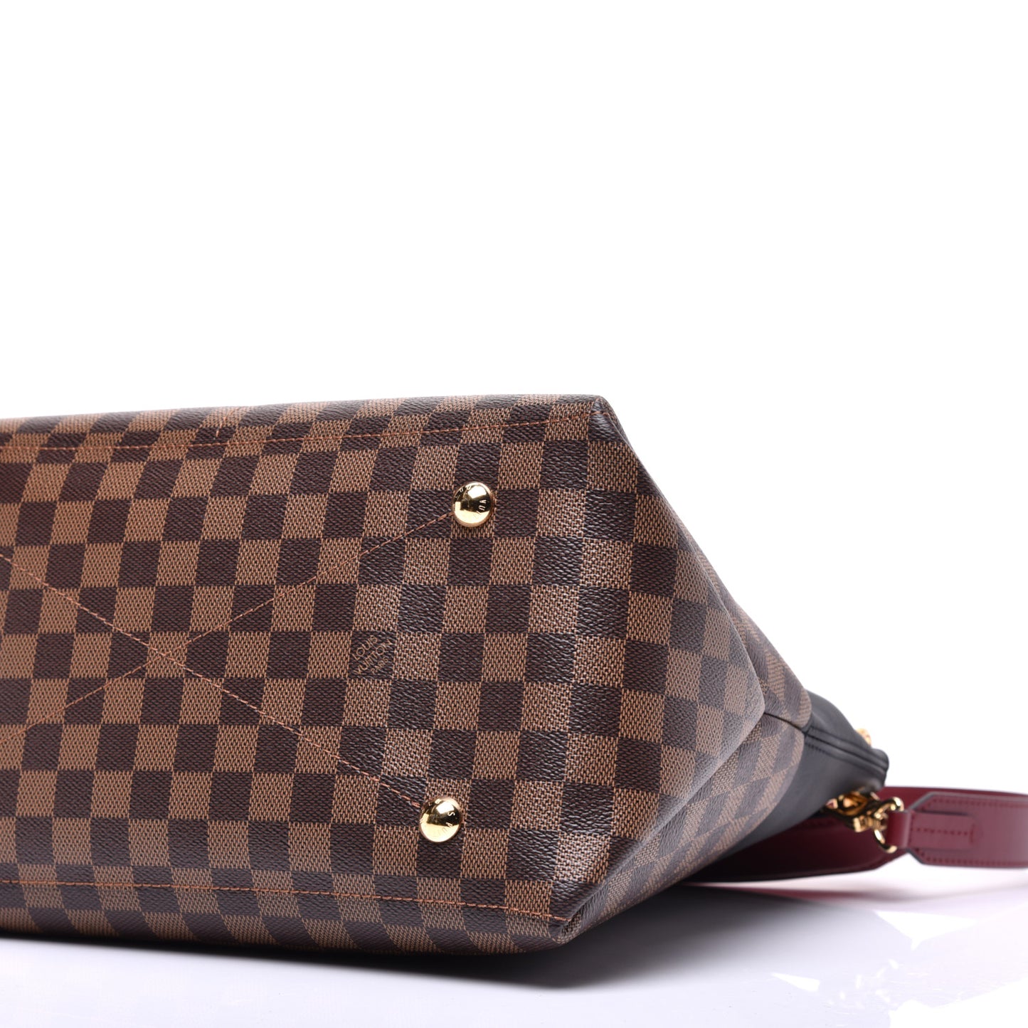 Damier Ebene Calfskin Maida Black