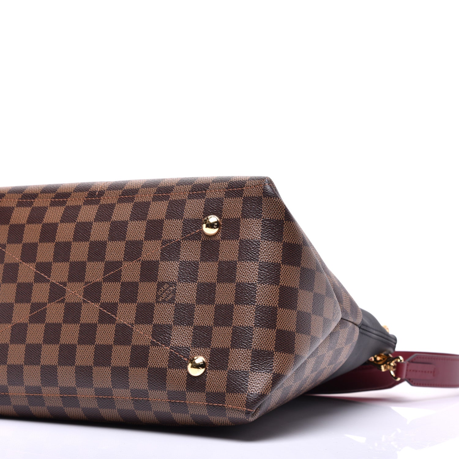 Louis Vuitton Damier Ebene Calfskin Maida Black 9 of 11