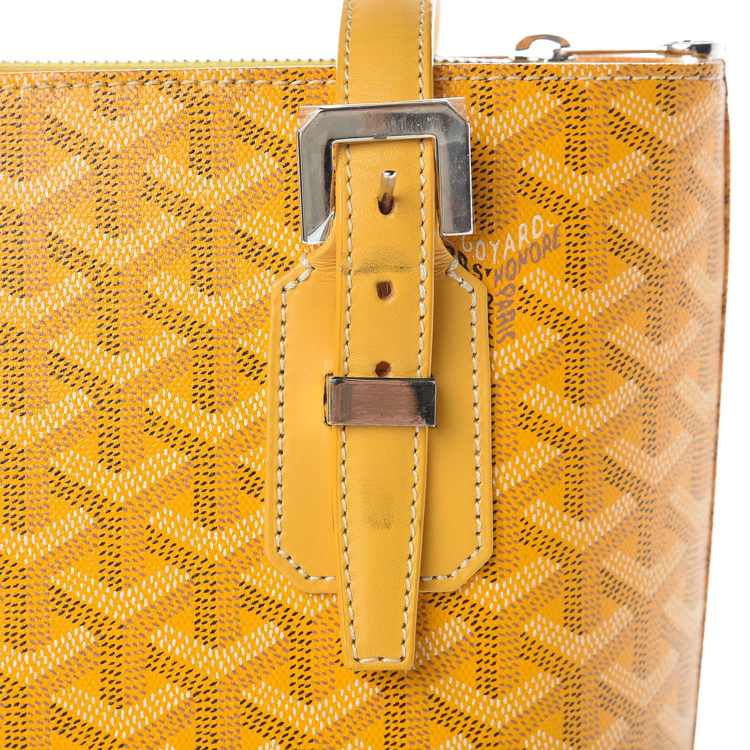 Goyard Goyardine Marie Galante PM Yellow 8 of 13