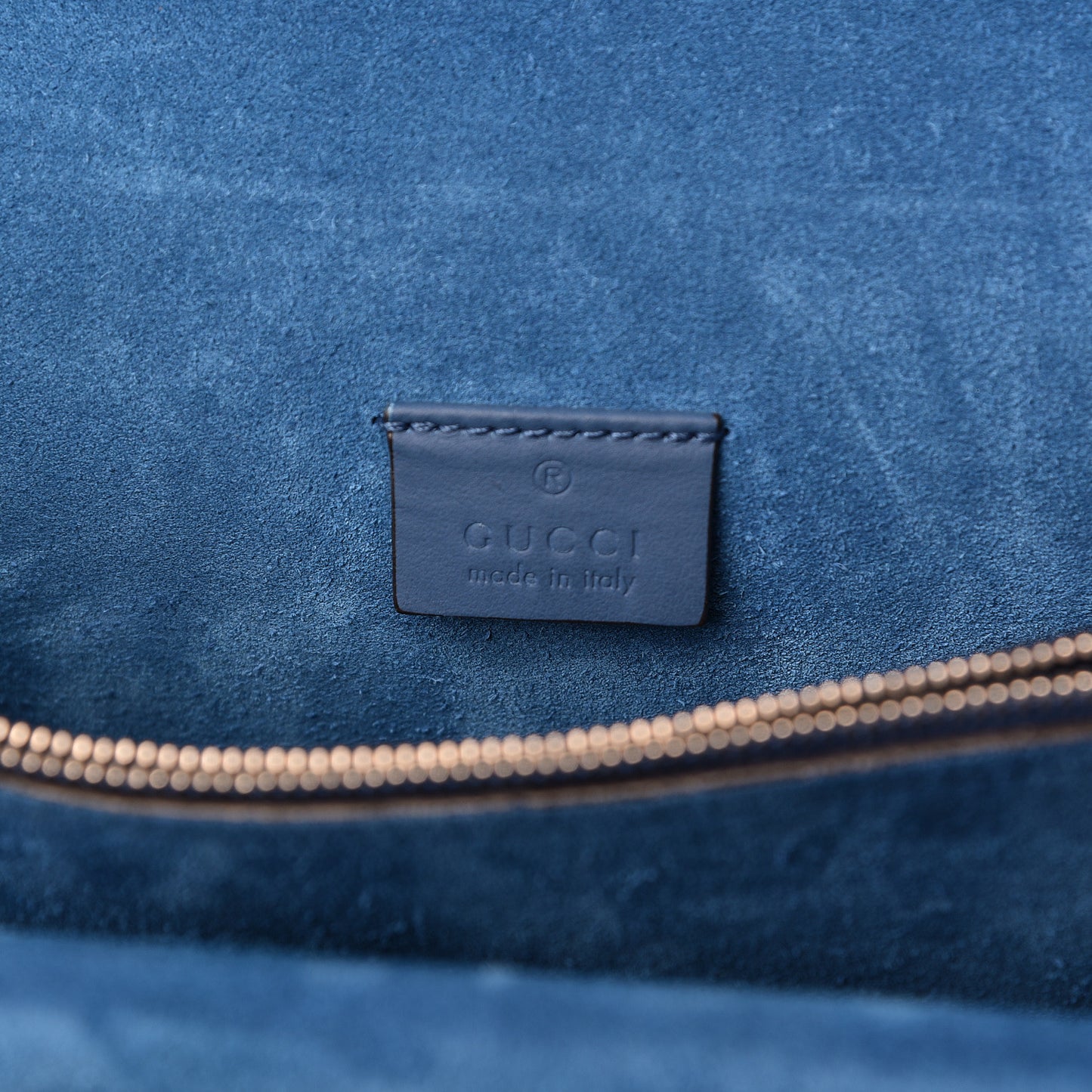 GG Supreme Monogram Blooms Small Dionysus Shoulder Bag Beige Navy Vintage Blue