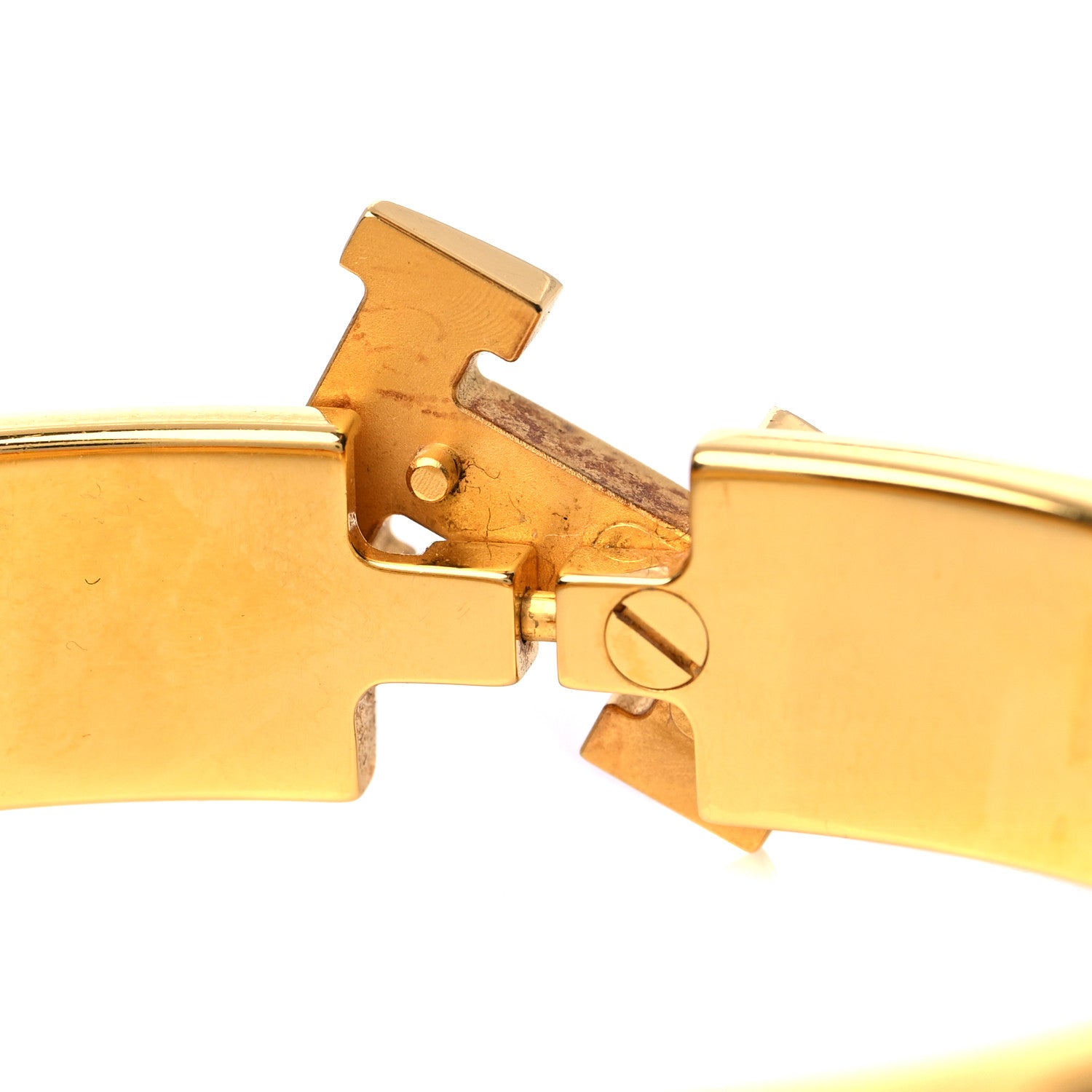 Hermes Enamel Narrow Clic Clac H Bracelet PM Black 4 of 7