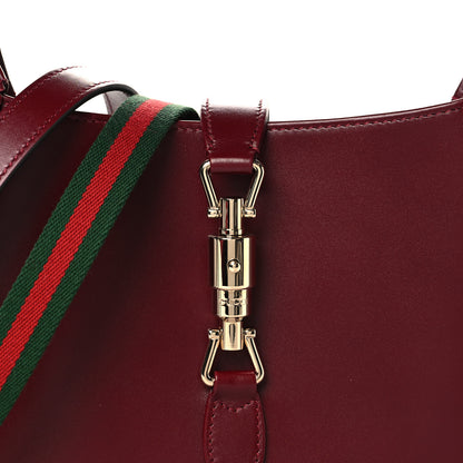 Gucci Ancora Calfskin Web Medium Jackie 1961 Hobo Rosso 8 of 11