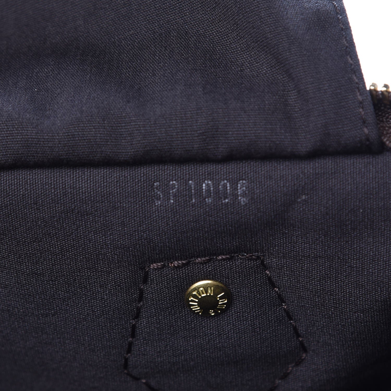 Louis Vuitton Mini Lin Speedy 30 Ebene 6 of 7