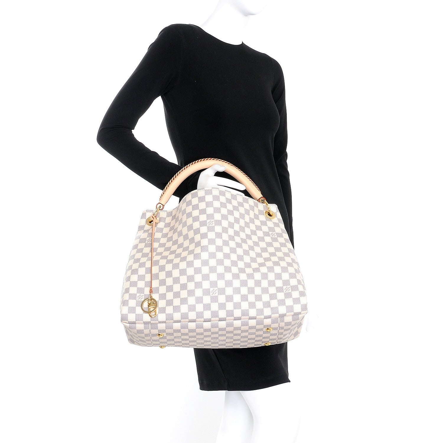 Louis Vuitton Damier Azur Artsy MM 2 of 7