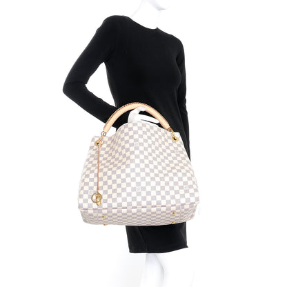 Louis Vuitton Damier Azur Artsy MM 2 of 7