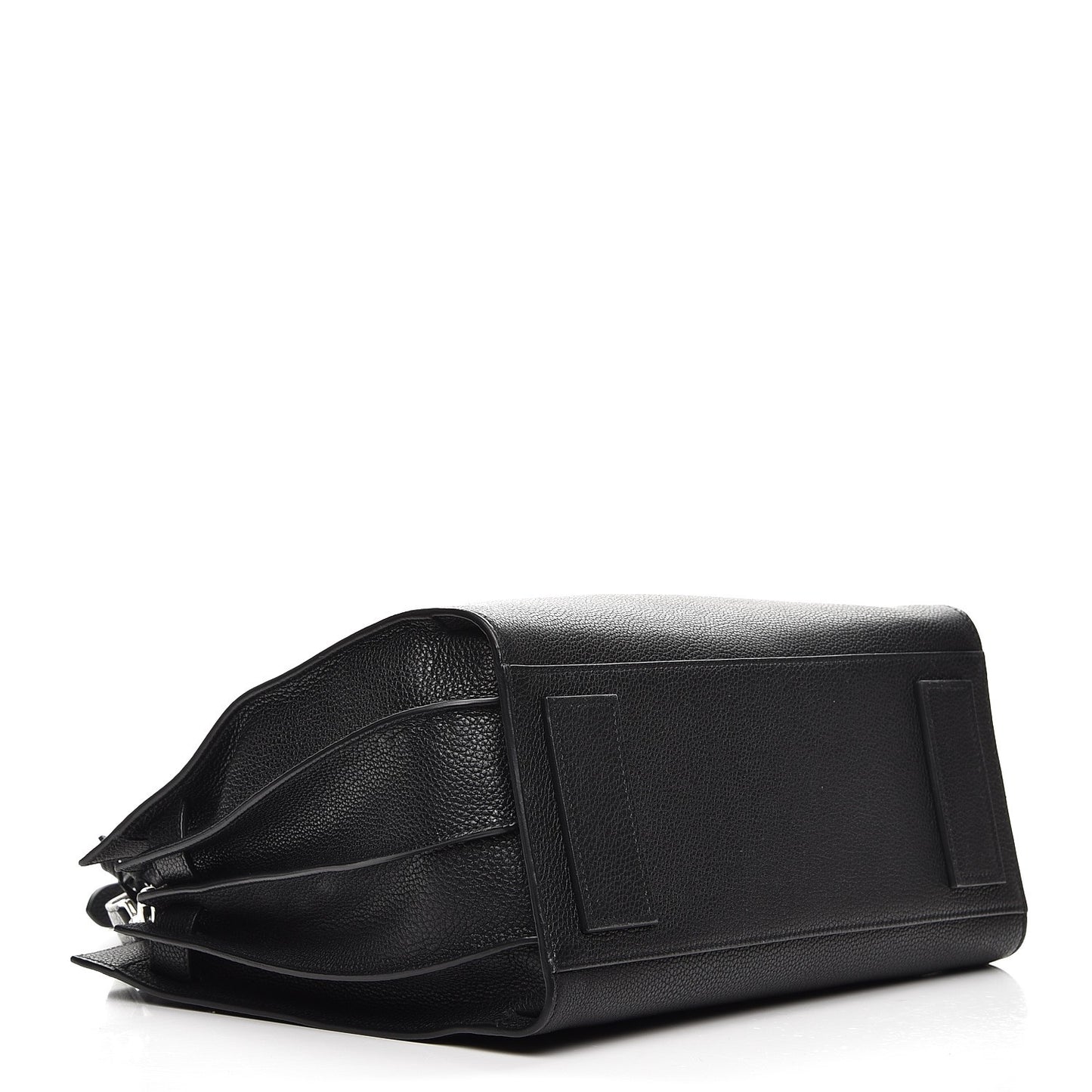 Grained Calfskin Small Supple Sac De Jour Black