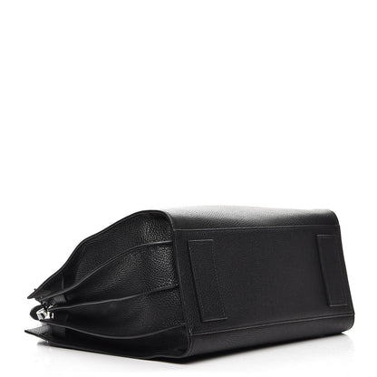 Saint Laurent Grained Calfskin Small Supple Sac De Jour Black 5 of 12